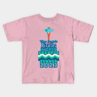 SEATTLE SUMMER 2023. CLASSIC RETRO FUN Kids T-Shirt